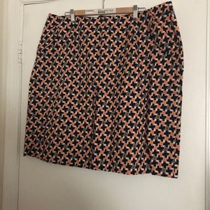 *SOLD* Talbots Printed Pencil Skirt